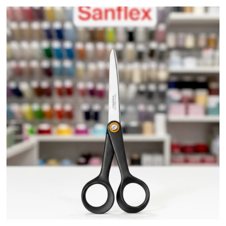 Tijera fiskars 1020415 universal black 17cm