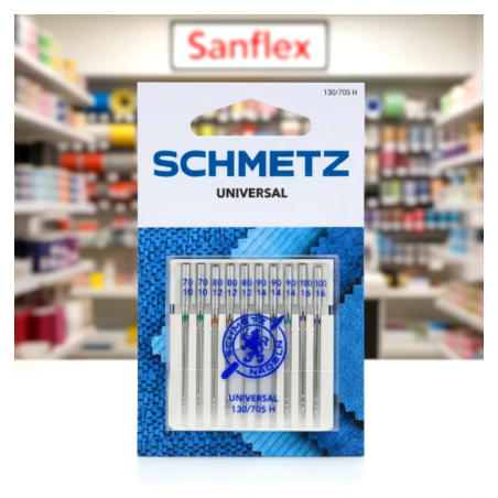 Aguja maquina schmetz 705 standard universal 1 blister