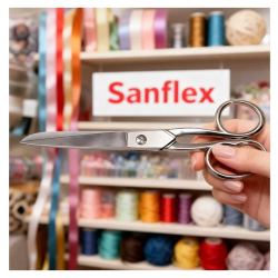 Gerade Schneiderschere von Sanflex