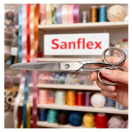 Tijera recta modista sanflex