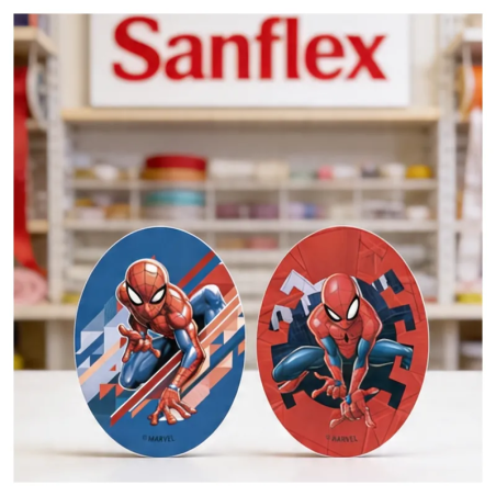 Codera estampada termoadhesiva 6904 spiderman 40ud