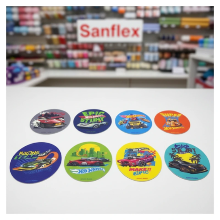 Coderas serigrafiadas termoadhesivas 6930 40 uds