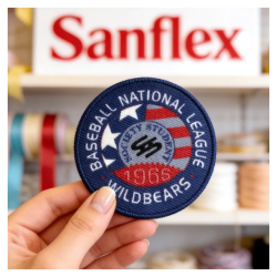 SCREEN-PRINTED PATCHES 6240 MODEL 8 PACK 6 PCS