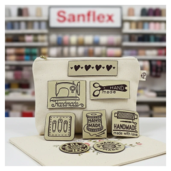 HEAT-SEALABLE FABRIC PATCH 3355 32 PCS