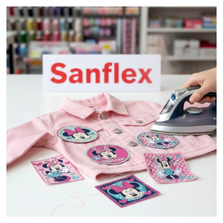 Parche estampado termoadhesivo 6752 minnie 40uds