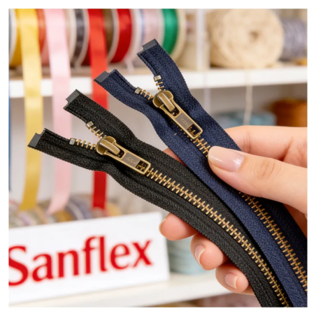 YKK ZIPPER AGED METAL SEPARATOR 70CM 3UD