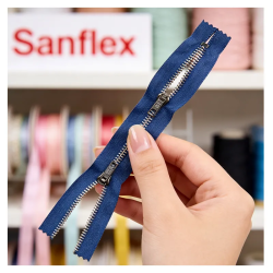 Mono Zippers 66cm Metal Double Cursor