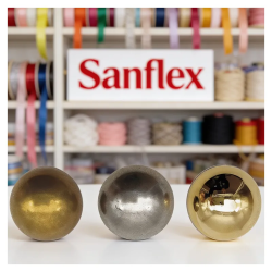 Boton bola metal liso 6103 linea 44 15 uds