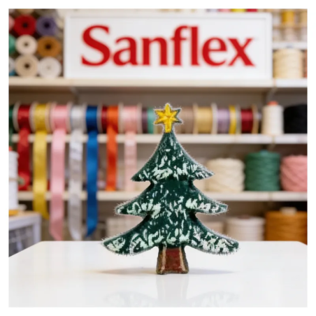 BOUTON DILL SAPIN DE NOËL DILL 25mm PACK 30