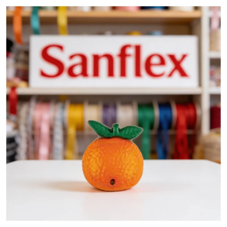 Boton fruta naranja dill 3201401820 18mm pack 20