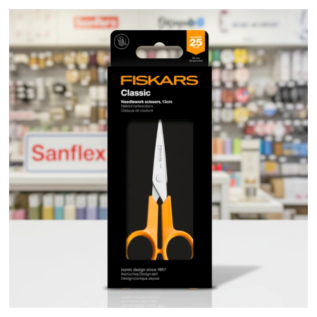 Tijera Fiskars 1075057 Clasic 13cm