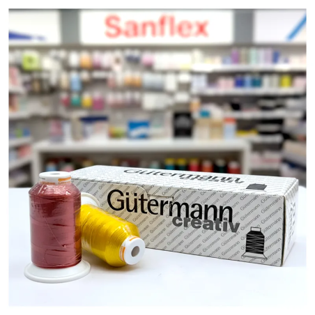 Hilo Gutermann Outdoor 40 400m 798300 Caja 5 Bobinas