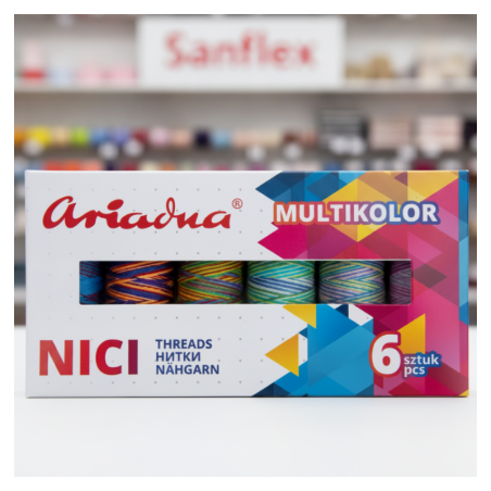 Hilo Viga Multicolor 80 150m Sky Caja 6 Bobinas