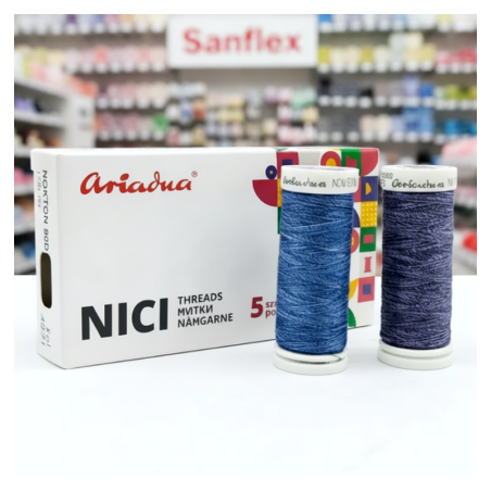 Hilo Algodon Nokton 80c 150m Caja 5 Bobinas