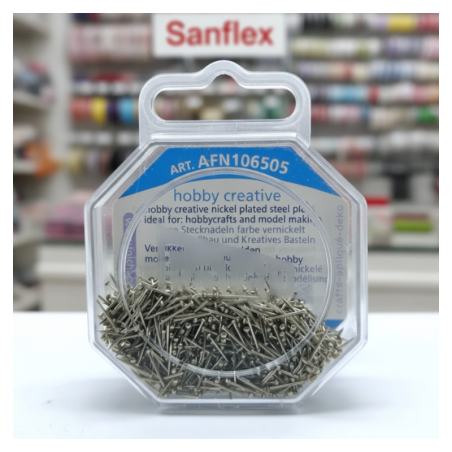 Alfileres hierro AFN166505 n4 16x0,65mm pack 5 cajas x 1000 Uds