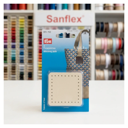 Parches Fijación Asas Bolso Prym 55x55 Mm 615752