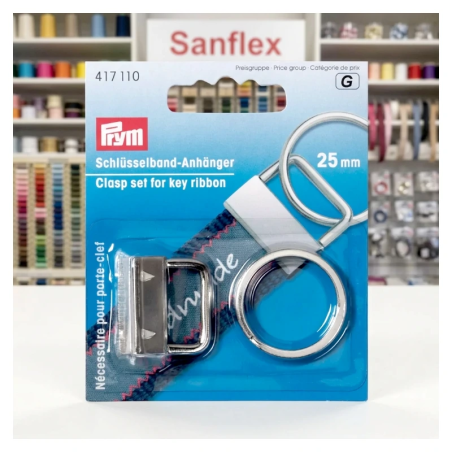 Llavero para cinta 25 mm prym 417110