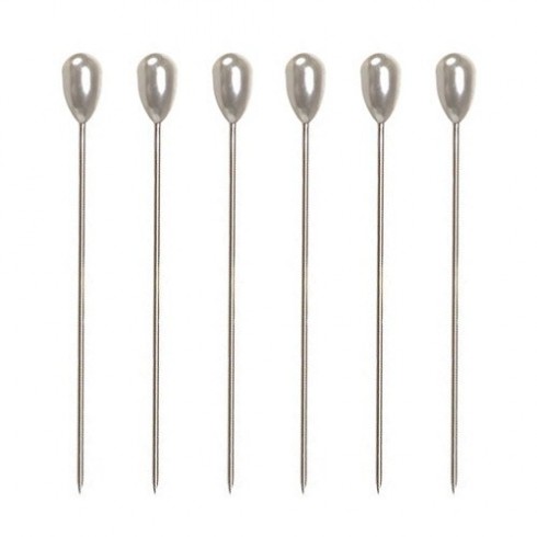Pearl bridal pins with simil 1214 - Pack 12