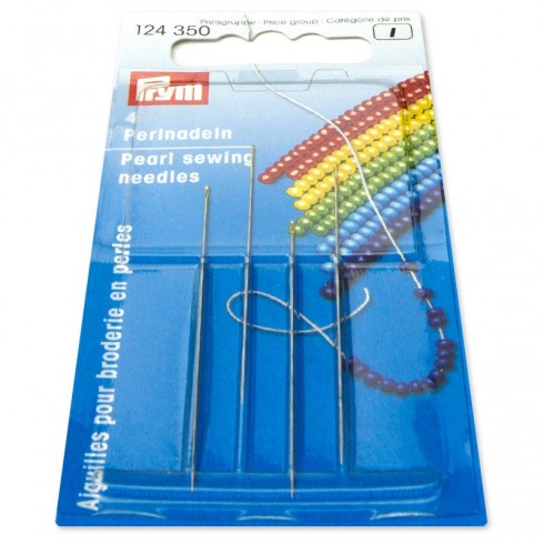 Threading Needles and Sewing Pearls 124350