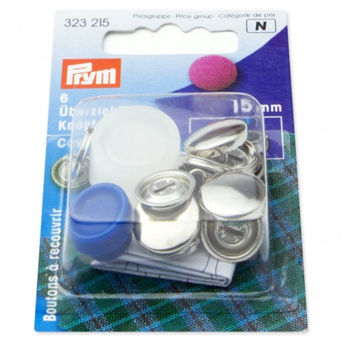 Boutons pour couvrir 15mm 323215