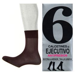 Calcetin ejecutivo corto antipresion pack 18