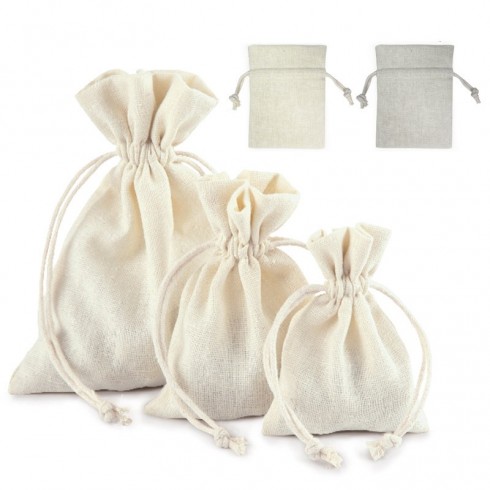 Cotton Bags 2302 12x9cm Pack 10