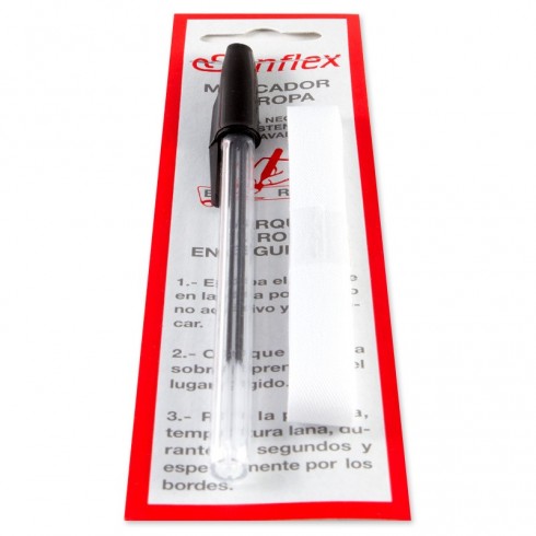 PENS MARKING CLOTHES + 1 MT TAPE PACK 12