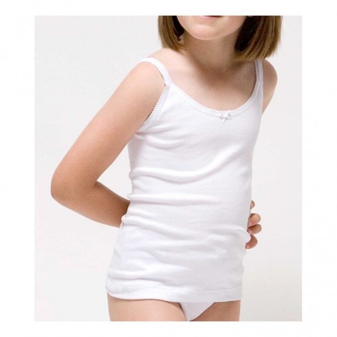 Mädchen Unterwäsche Shirt 2305 Thin Strap Pack 6