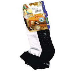 Meias antiderrapantes para ginásio Pack 6