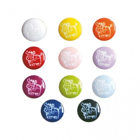 Cow Buttons 24 mm BP9895 Pack 72