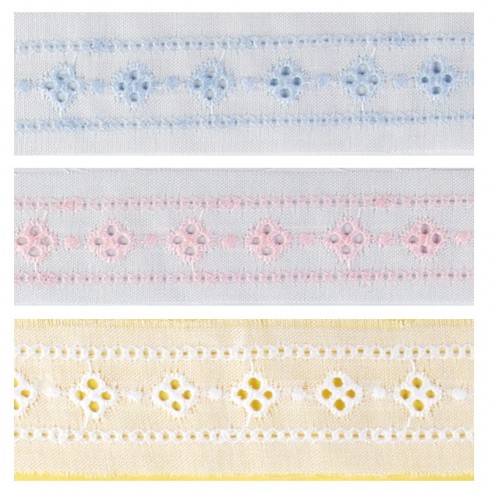 Embroidered Strip 213209 25 cm 13 - 15 Meters.