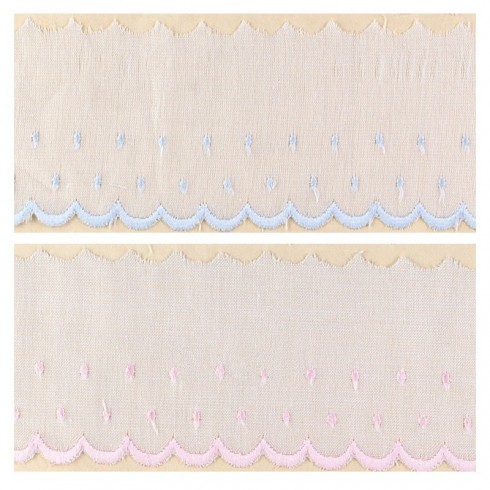 Embroidered Strip 203847 4 cm 13 - 15 Meters.