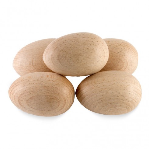 Darning Wooden Eggs Pack 12