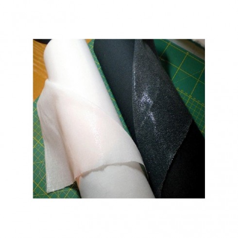 White Thermo-adhesive Interlining Thick 25 Mts
