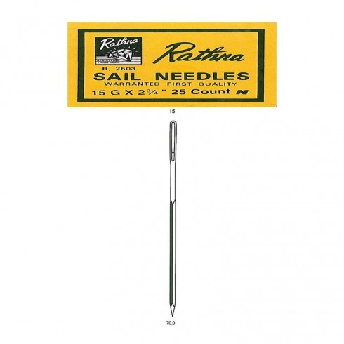 Long Sailboat Needles Pack 25