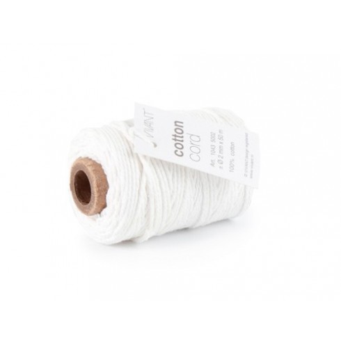 Cotton Cord 2 mm 50 Meters