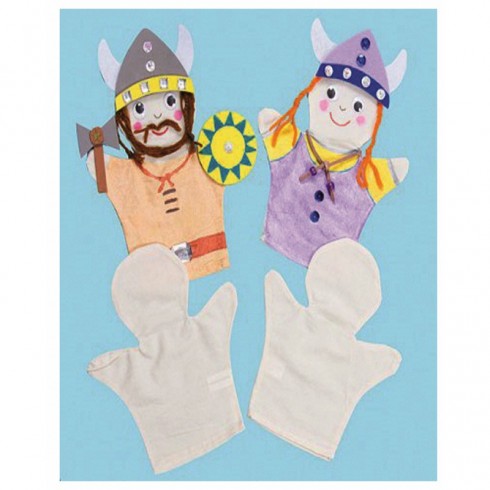 Textile Puppets For Children Pack 6