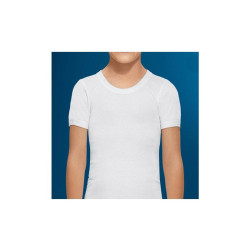 Geripptes Kurzarm-T-Shirt 302, 6er-Pack