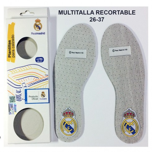 Insoles Child Real Madrid Activated Carbon