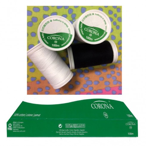 Thread 4701 Corona 50 Cotton 100 meters Pack 10