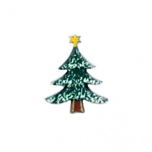 CHRISTMAS TREE BUTTON 3200982530 25mm PACK 30