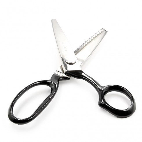 PALM TREE SCISSORS N.8.5 TOOTHED